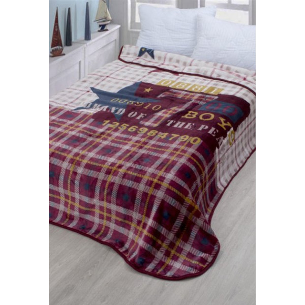 

Karaca Home - Peace 2018-2 bordo 160х220 см (11717)