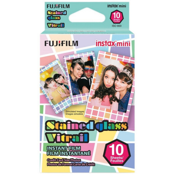 

Фотобумага COLORFILM INSTAX MINI STAINED GLASS (54х86мм 10шт)