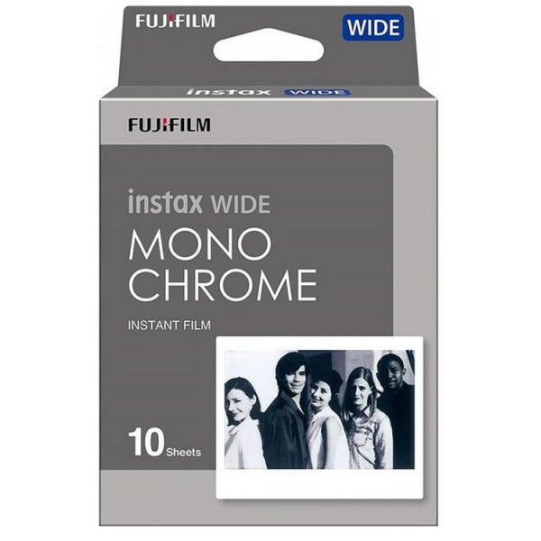 

Фотобумага COLORFILM INSTAX WIDE MONOCHROME (108х86мм 10шт)