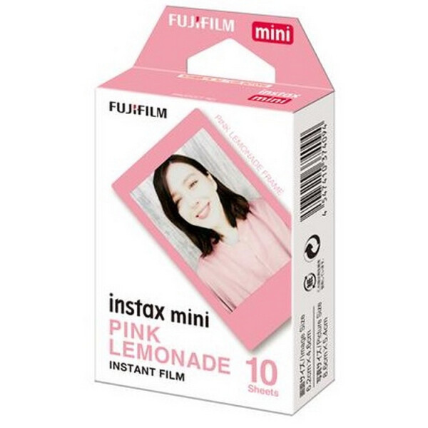 

Фотобумага INSTAX MINI PINK LEMONADE (54х86мм 10шт)