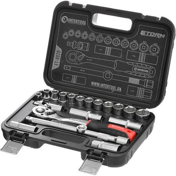 

Набор инструментов STORM Intertool ET-8020