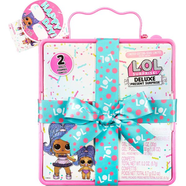 

Игровой набор с куклой L.O.L. Surprise! серии "Deluxe Present Surprise" Суперподарок (576419)