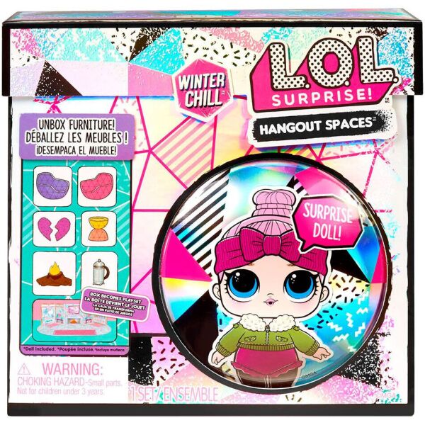 

Игровой набор с куклой L.O.L. SURPRISE! Маленькие комнатки - Шале с камином Милой Крошки (576624)