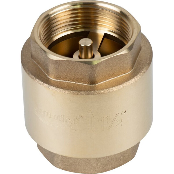 

Клапан обратный Aquatica F1 1/2"×F1 1/2" (латунь) euro 640г (779658)