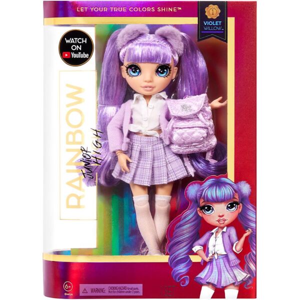

Кукла Rainbow High серии "Junior" - Вайолет Виллоу (580027)