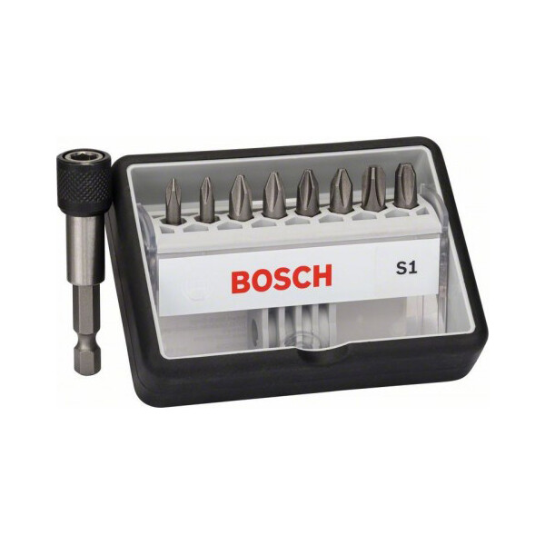 

Набор бит Bosch Robust Line Extra-Hart PH x 25 мм, 9 шт (2607002560)