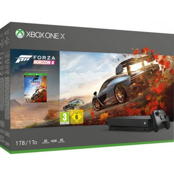 

Microsoft Xbox One X 1Tb + Forza Horizon 4 (ваучер на скачивание) (русская версия)