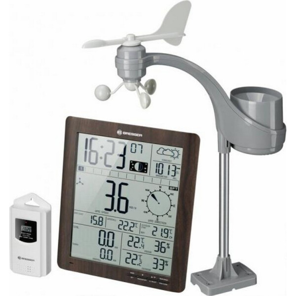 

Метеостанция Bresser Weather Center ClimaTemp XXL Brown (927569)