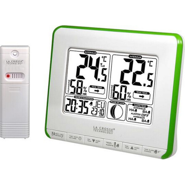 

Метеостанция La Crosse WS6812-White/Green (922433)