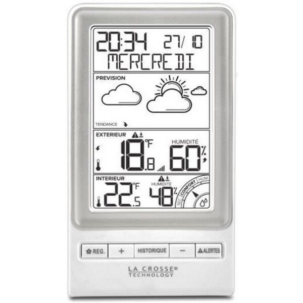 

Метеостанция La Crosse WS6819 White Silver (927579)