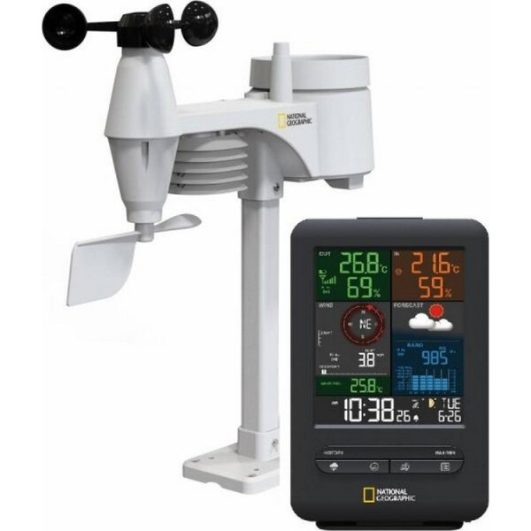 

Метеостанция National Geographic Weather Center 5-in-1 256 colour Black (927576)