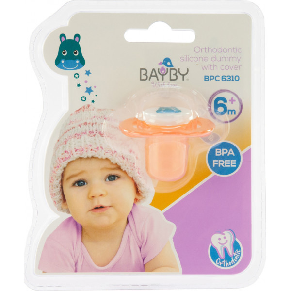 

Пустышка Bayby BPC6310 6м+ оранжевая