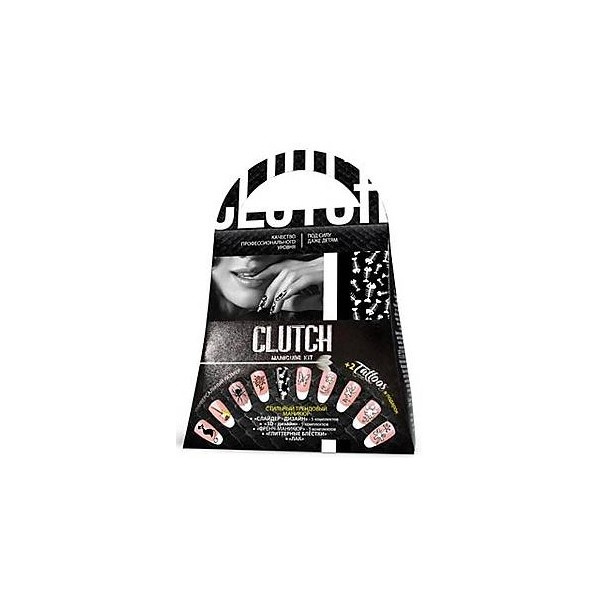 

Маникюрный набор Danko toys Clutch Черно-белый (КЛ-01-06)