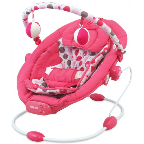 

Шезлонг-качалка Baby Mix BR 245-2 PINK (9650)
