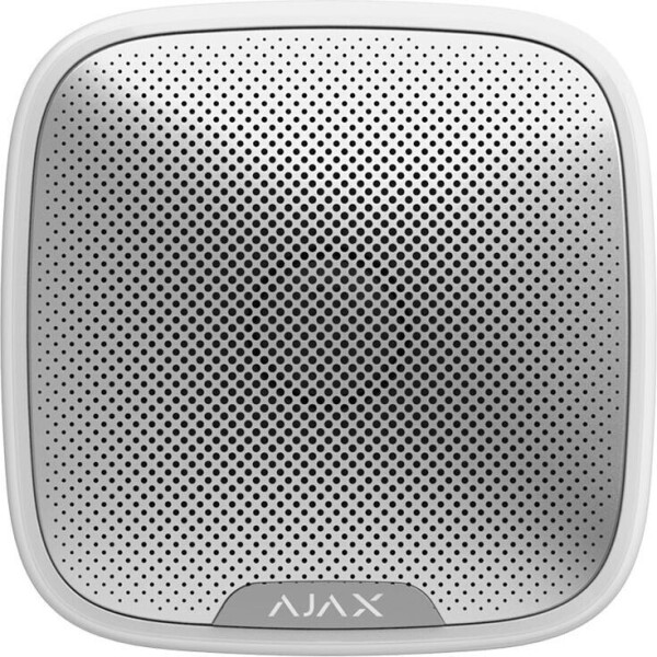 

Ajax StreetSiren White. Беспроводная уличная сирена ( 59345 )
