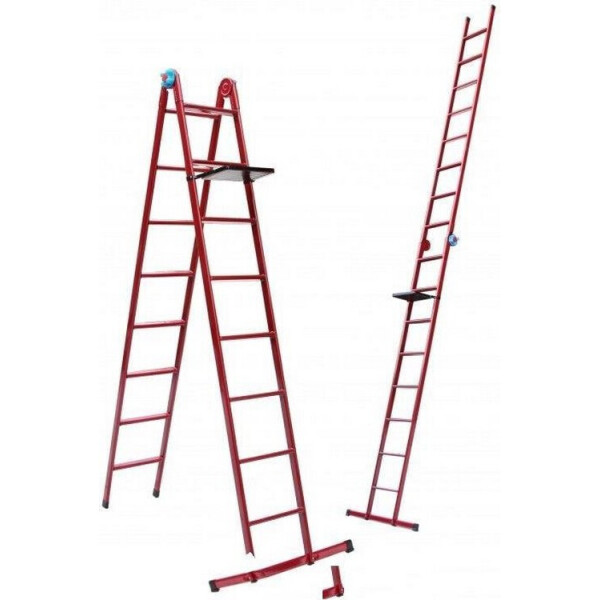 

Лестница-трансформер ГОСПОДАР 6 ступеней, max 150 кг. 79-1016