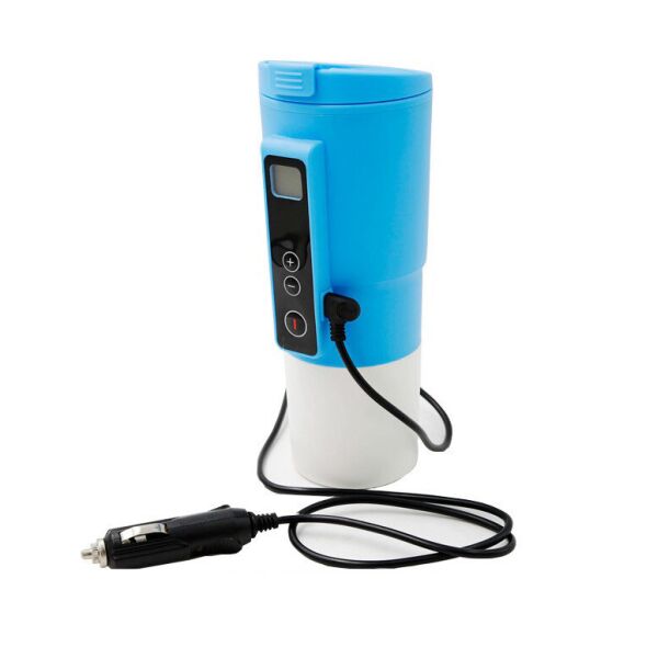 

Автомобильная смарт-термокружка SUNROZ Smart Mug с подогревом и контролем температуры 380 мл Синий (SUN1125)
