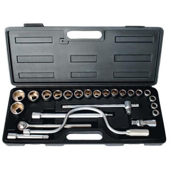 

Набор инструментов головок 25ед., 1/2", Drop Forged HT-2225