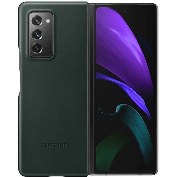 

Чехол Samsung Leather Cover Green для Z Fold 2 (EF-VF916LGEGRU)