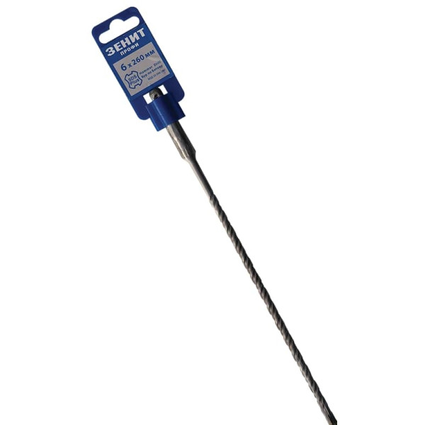 

Зенит Профи SDS-Plus 6х210мм спираль 4S
