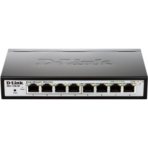 

D-Link DGS-1100-08 (8*1Гбит, easysmart)