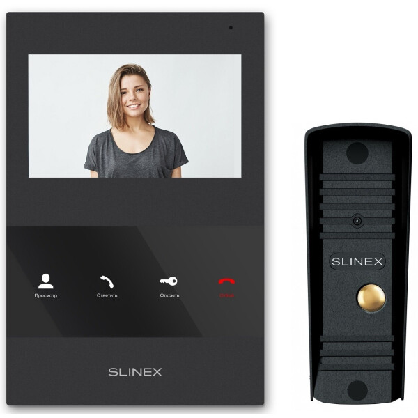 

Комплект видеодомофон Slinex SQ-04_B+ML-16HR_B