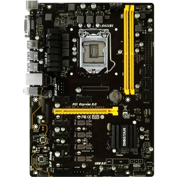 

Материнская плата Biostar TB250-BTC+ "Refurbished"