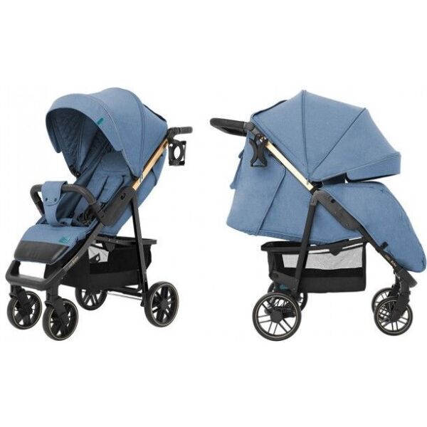 

Коляска прогулочная CARRELLO Echo CRL-8508/2 Azure Blue + дождевик (голубая)