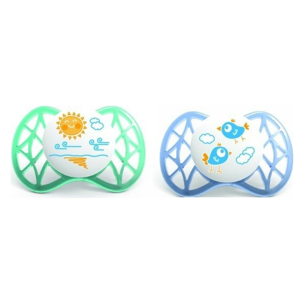 

Пустышка симетрическая Nuvita Air 0м+ 2шт. для мальчика NV7061Boy