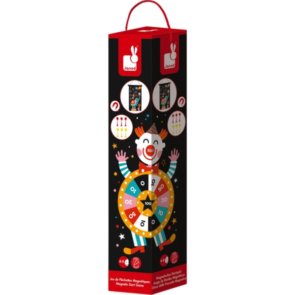 

Настольная игра Janod Магнитный дартс Цирк (J02074)