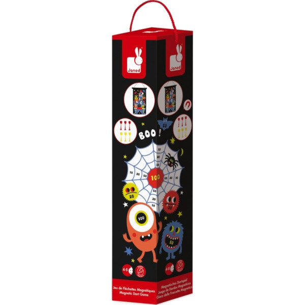 

Настольная игра Janod Магнитный дартс Монстры (J02076)