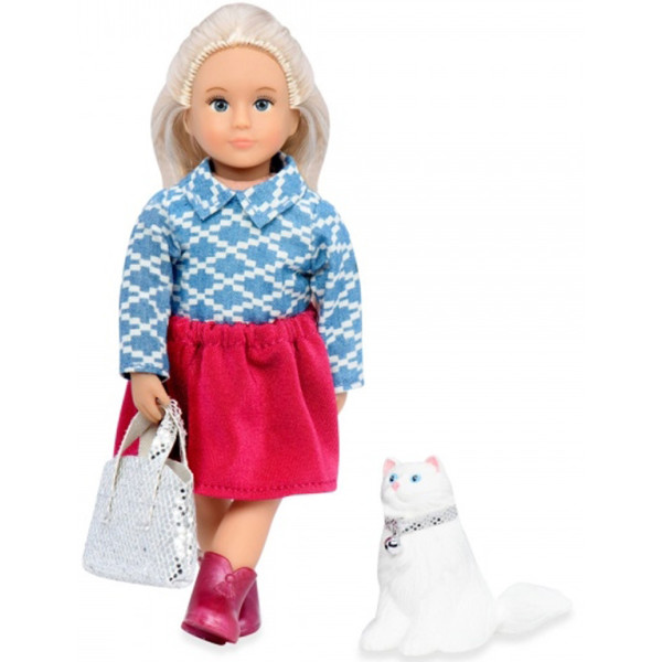 

Кукла LORI 15 см Кайденс и кошка Кики (LO31053Z)