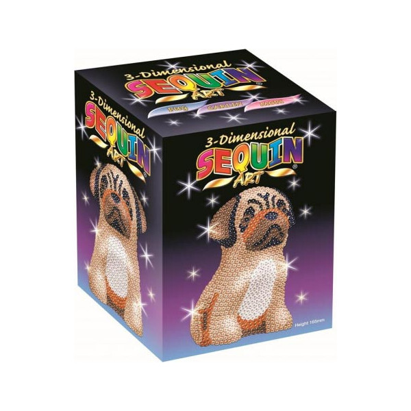 

Набор для творчества Sequin Art 3D Large Lily Pug (SA-1702)