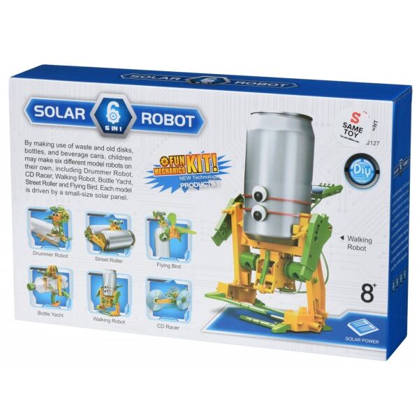 

Робот-конструктор Same Toy Экобот 6 в 1 на солнечной батарее (2127UT)