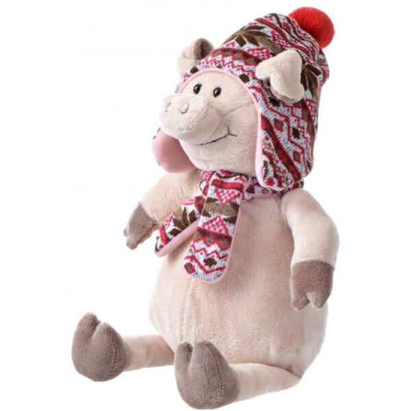 

Мягкая игрушка Same Toy Свинка в шапке 38см THT720