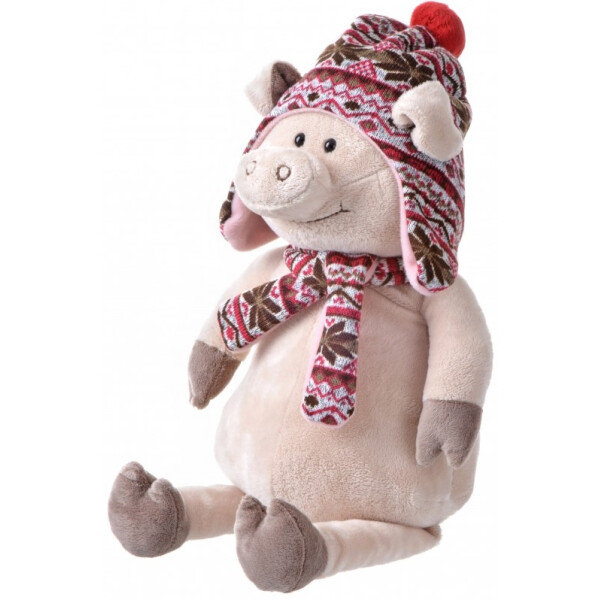 

Мягкая игрушка Same Toy Свинка в шапке 48см THT719