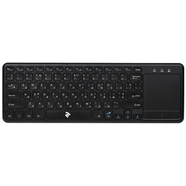 

Клавиатура Touch Keyboard 2E KT100 WL BLACK