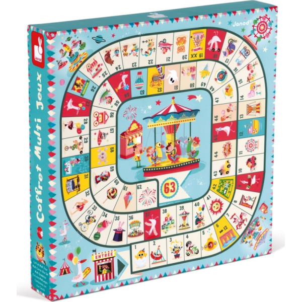 

Настольная игра Janod 5 в 1 (J02742)