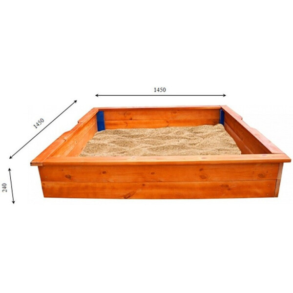 

Детская песочница 26 SportBaby 145х145х25 см