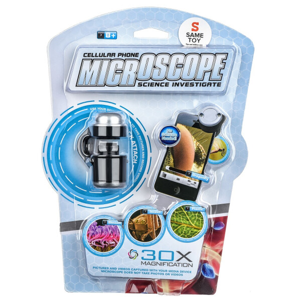 

Мини микроскоп Same Toy для телефонов с 30-кратным увеличением 605Ut