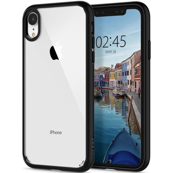 

Чехол Spigen Ultra Hybrid Matte Black для iPhone XR