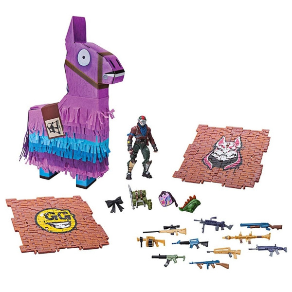 kollekcionnaya figurka jazwares fortnite llama pinata nabor aksessuarov fnt0009 - fortnite turbo builder set review