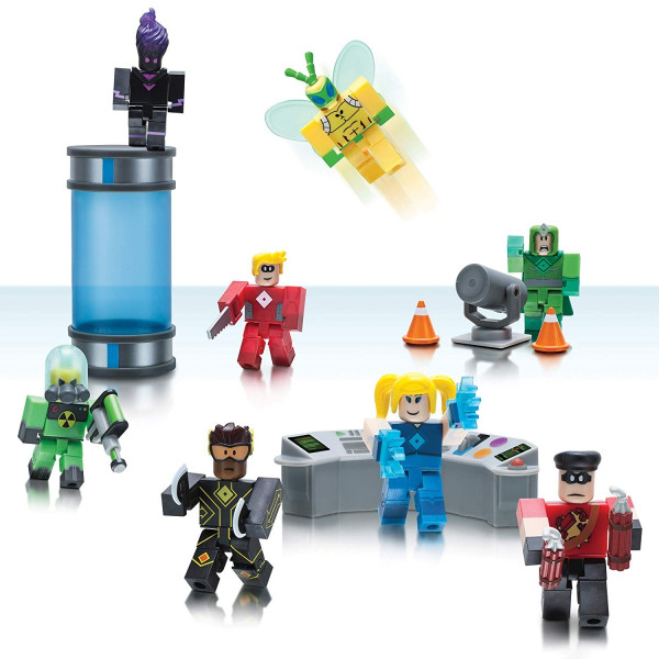 

Коллекционная фигурка Jazwares Roblox Environmental Set Heroes of Robloxia, набор 8 шт. (10763R)