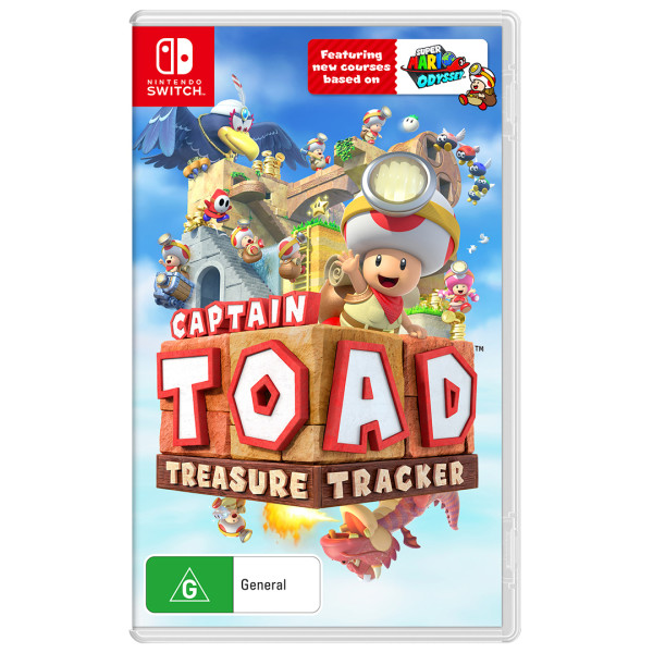 

Картридж с игрой Для Nintendo Switch Captain Toad: Treasure Tracker