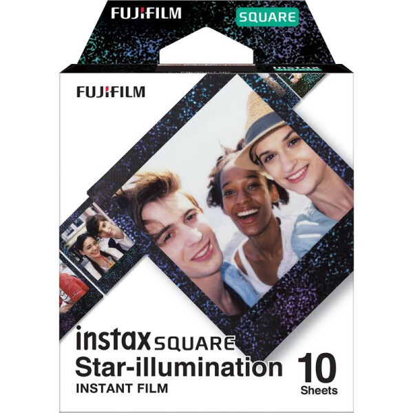 

Фотобумага INSTAX SQUARE STAR ILLUMI (86х72мм 10шт)