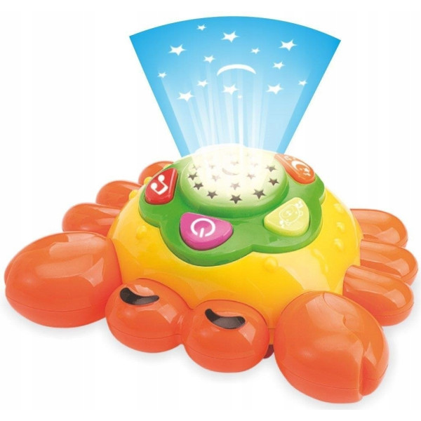 

Проектор музыкальный Baby Mix PL-381457 Краб (6339)