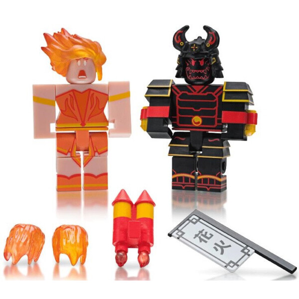 

Фигурка Jazwares Roblox Game Packs Heroes of Robloxia:Ember&Midnight Shogun W4 (ROG0121)