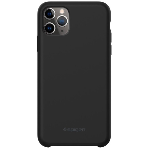 

Чехол Spigen Silicone Fit Black для iPhone 11 Pro