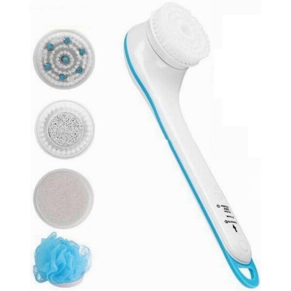 

Многофункциональная электрическая щетка для душа для кожи лица тела Spin Spa 5 в 1 (148809423)