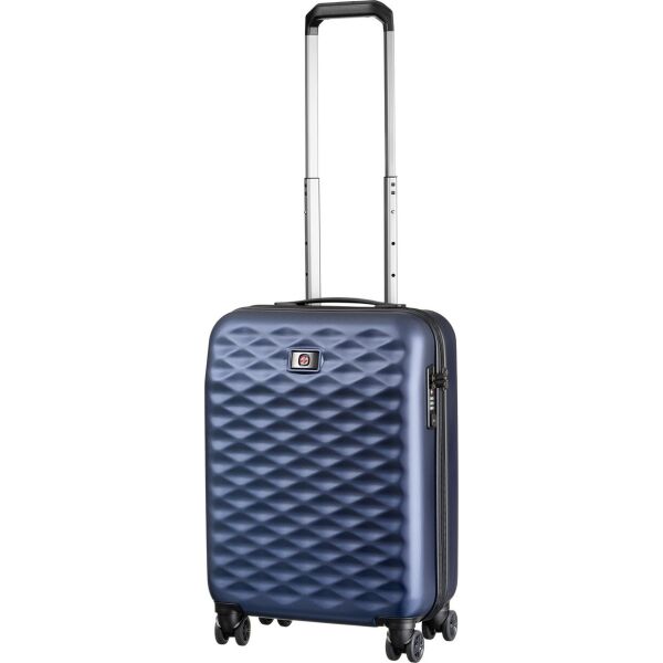

Чемодан пластиковый Wenger, Lumen 20", малый, 4 колеса, Topaz (тёмно-синий) (605728)